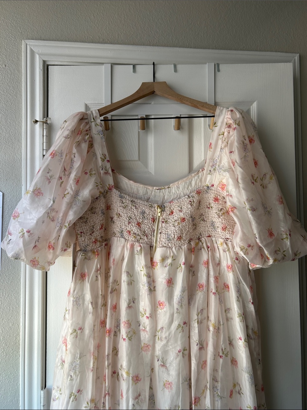 Worth Collective Harlow Maxi in Tiny Pink Floral dress NWT 3XL - Picture 11 of 14